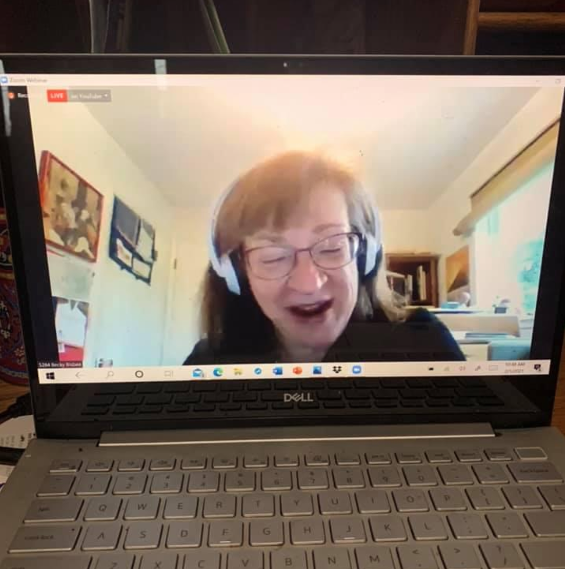 Becky Bisbee, a member of AtWork!'s Board of Directors